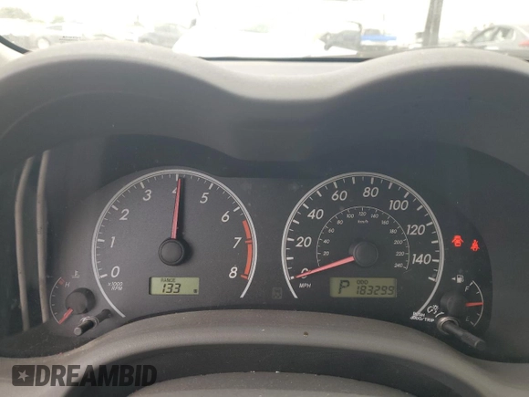 2010 Toyota Corolla with VIN 1NXBU4EE2AZ196957, listed as a Copart auction lot 59289035 with 183,299 mi miles and Salvage title. Bid and sale history available at DreamBid. Image 9.