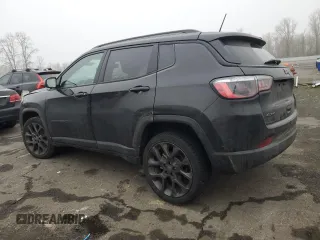 2021 Jeep Compass 80th Anniversary with VIN 3C4NJDEB0MT594957, listed as a Copart auction lot 88658715 with 87,360 mi miles and Salvage title. Bid and sale history available at DreamBid. Image 2.