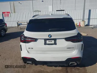 2022 BMW X3 sDrive30i with VIN 5UX43DP02N9K59337, listed as a IAAI auction lot 41411179 with 24,541 mi miles and . Bid and sale history available at DreamBid. Image 16.