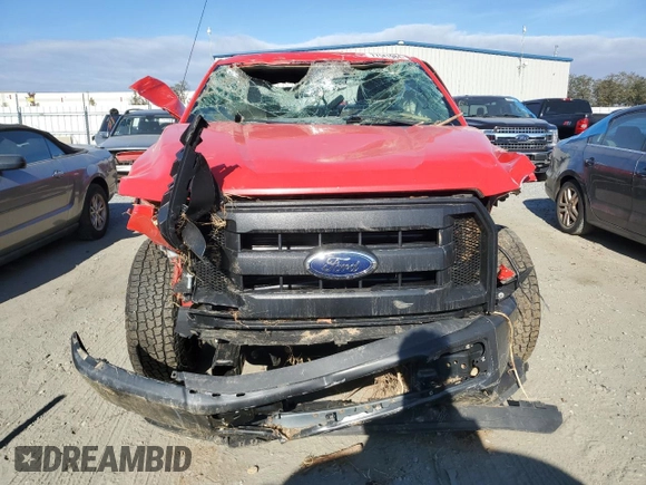 2016 Ford F-150 XL with VIN 1FTMF1CF9GKE77482, listed as a Copart auction lot 77541984 with 0 mi miles and Salvage Title. Bid and sale history available at carsss.com. Image 5.