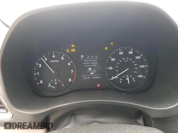 2019 Hyundai Accent Limited with VIN 3KPC34A34KE039091, listed as a Copart auction lot 45881205 with 65,264 mi miles and Salvage Title. Bid and sale history available at carsss.com. Image 9.
