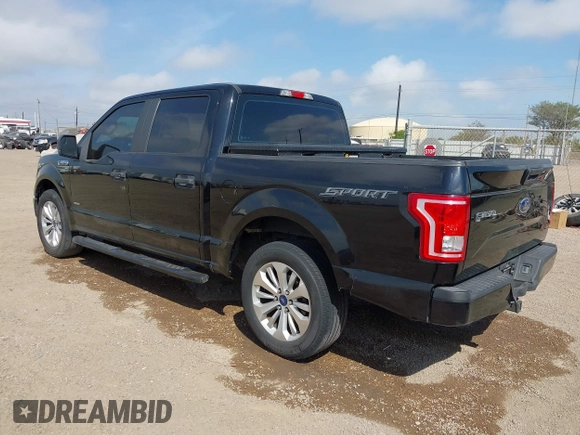 2016 Ford F-150 XL with VIN 1FTEW1CP0GKF64555, listed as a IAAI auction lot 41878823 with 160,436 mi miles and . Bid and sale history available at carsss.com. Image 3.