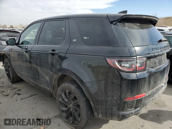 2021 Land Rover Discovery Sport SE R-Dynamic with VIN SALCL2FX4MH889955, listed as a Copart auction lot 44413865 with 35,943 mi miles and Salvage Title. Bid and sale history available at carsss.com. Image 2.