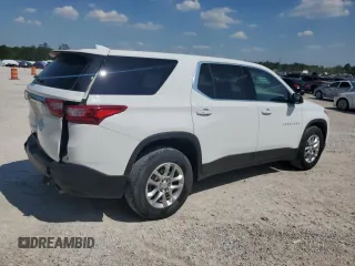 2020 Chevrolet Traverse LS with VIN 1GNERFKW8LJ298724, listed as a Copart auction lot 50510065 with 63,027 mi miles and Salvage Title. Bid and sale history available at carsss.com. Image 3.