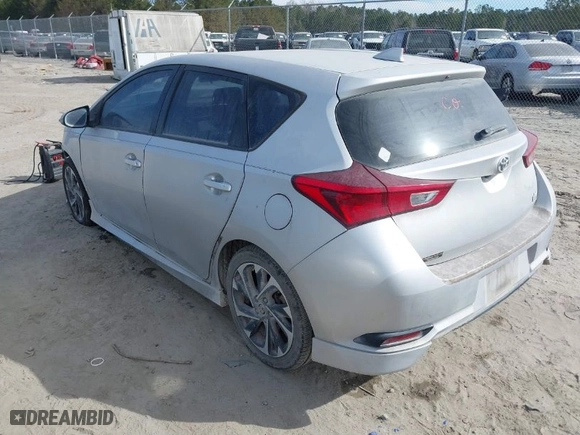 2017 Toyota Corolla iM with VIN JTNKARJE2HJ535952, listed as a IAAI auction lot 41689181 with 87,524 mi miles. Bid and sale history available at carsss.com. Image 3.