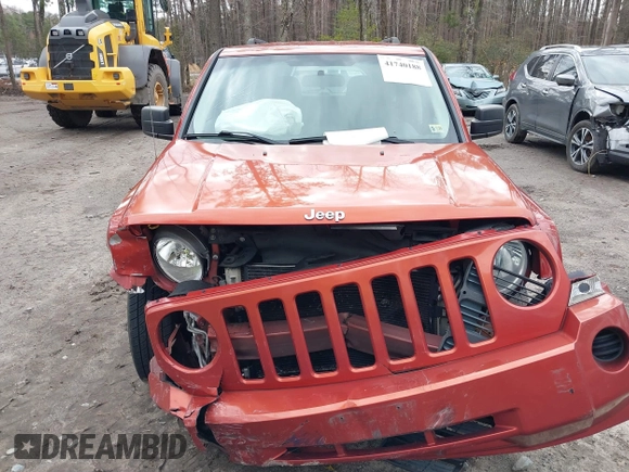 2009 Jeep Patriot Sport with VIN 1J4FT28B69D122011, listed as a IAAI auction lot 41740188 with 111,848 mi miles and . Bid and sale history available at DreamBid. Image 12.