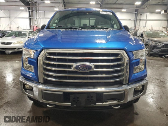 2015 Ford F-150 XLT with VIN 1FTEW1EF8FFA39867, listed as a Copart auction lot 57113965 with 86,807 mi miles and Salvage title. Bid and sale history available at DreamBid. Image 5.