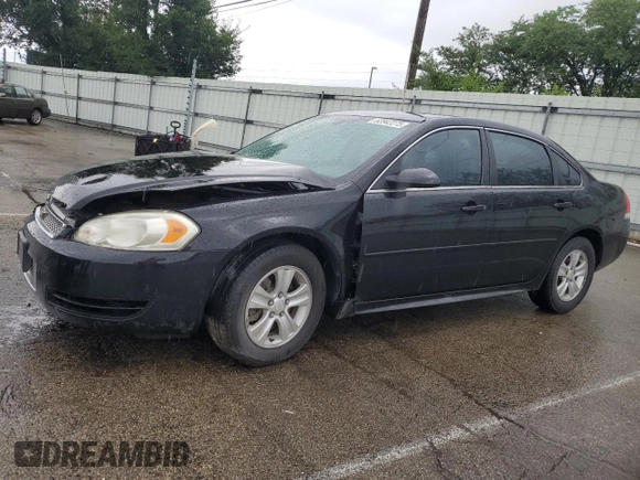 2012 Chevrolet Impala LS Fleet with VIN 2G1WF5E30C1149258, listed as a Copart auction lot 62842275 with 120,654 mi miles and Salvage title. Bid and sale history available at DreamBid. Image 1.