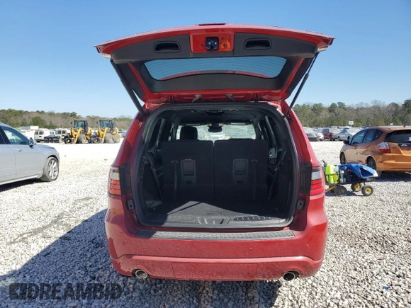 2019 Dodge Durango GT Plus with VIN 1C4RDHDG7KC684337, listed as a Copart auction lot 46721595 with 49,753 mi miles and Salvage title. Bid and sale history available at DreamBid. Image 6.