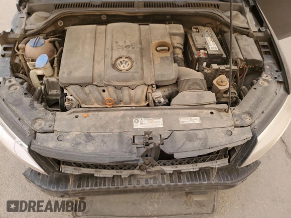 2013 Volkswagen Jetta SE with VIN 3VWDP7AJ4DM356500, listed as a Copart auction lot 49460685 with 108,692 mi miles and Salvage title. Bid and sale history available at DreamBid. Image 11.