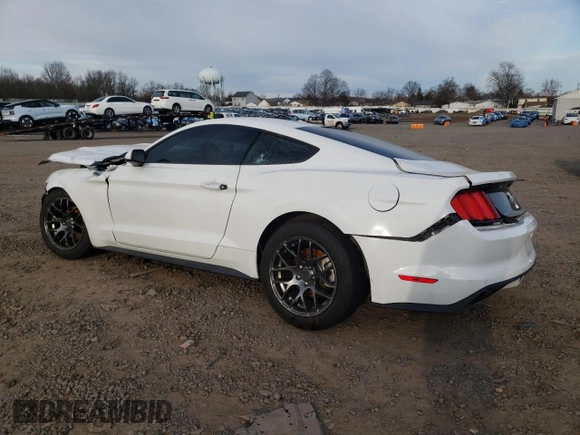 2015 Ford Mustang V6 with VIN 1FA6P8AM6F5380016, listed as a Copart auction lot 46130305 with Not Provided miles and Salvage Title. Bid and sale history available at DreamBid. Image 2.