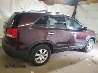2011 Kia Sorento LX with VIN 5XYKTDA19BG089692, listed as a Copart auction lot 52444265 with 171,250 mi miles and Clean Title. Bid and sale history available at carsss.com. Image 3.