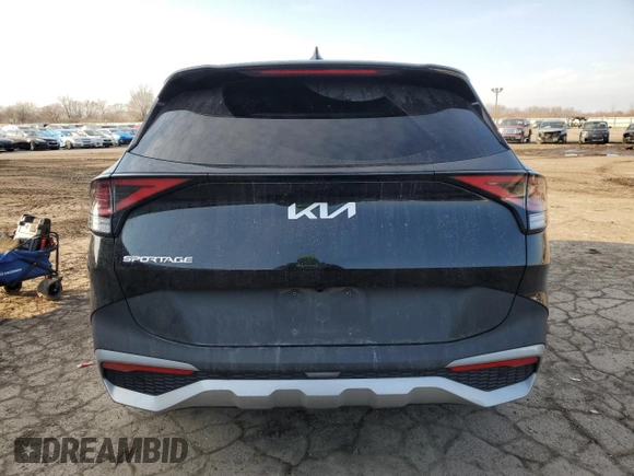 2023 Kia Sportage EX with VIN 5XYK33AFXPG052891, listed as a Copart auction lot 47467635 with 35,598 mi miles and Salvage Title. Bid and sale history available at DreamBid. Image 6.