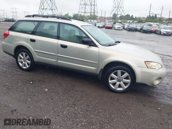 2007 Subaru Legacy Outback z VIN 4S4BP61C077314731, wystawiony jako IAAI lot #42308293 z przebiegiem 177 911 mil mil oraz . Historia ofert i sprzedaży dostępna na DreamBid. Obrazek 1.