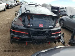 2012 Honda CR-Z with VIN JHMZF1C41CS000770, listed as a Copart auction lot 75680624 with 130,918 mi miles and Salvage Title. Bid and sale history available at carsss.com. Image 6.