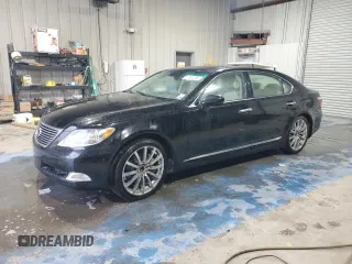 2007 Lexus LS 460 L with VIN JTHGL46F075002996, listed as a Copart auction lot 87867195 with Not Provided miles and Non Repairable. Bid and sale history available at DreamBid. Image 1.