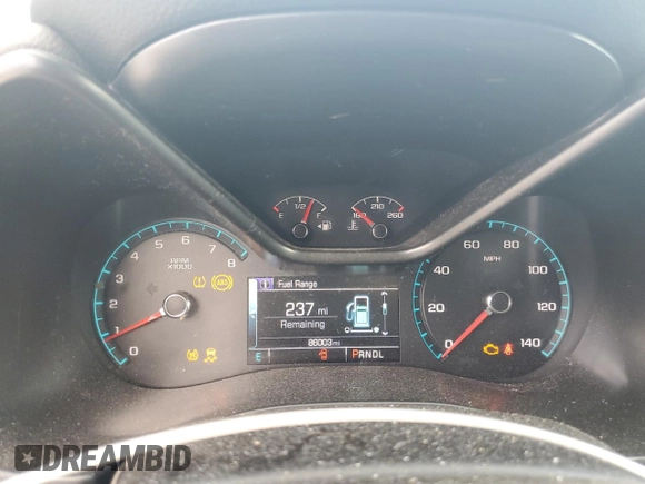 2018 Chevrolet Colorado 2WD LT with VIN 1GCGSCEN1J1315786, listed as a Copart auction lot 54554145 with 86,003 mi miles and Salvage Title. Bid and sale history available at DreamBid. Image 9.