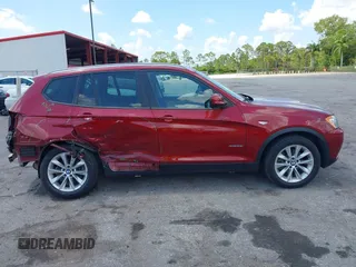 2013 BMW X3 xDrive28i with VIN 5UXWX9C50D0A11265, listed as a IAAI auction lot 41931507 with 69,853 mi miles and . Bid and sale history available at DreamBid. Image 13.