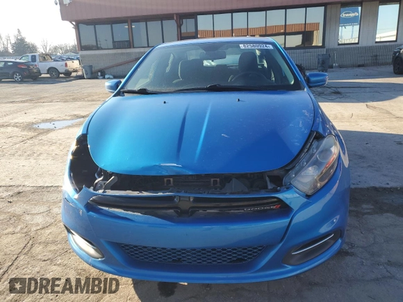 2016 Dodge Dart SXT with VIN 1C3CDFBB1GD577386, listed as a Copart auction lot 82580924 with 165,024 mi miles and Salvage Title. Bid and sale history available at carsss.com. Image 5.