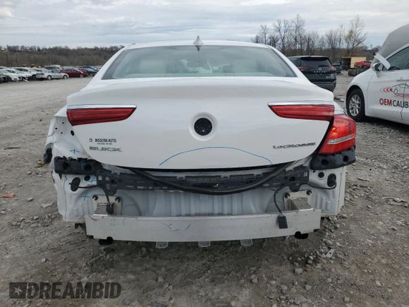 2017 Buick LaCrosse Premium with VIN 1G4ZR5SS0HU212082, listed as a Copart auction lot 51067465 with 126,437 mi miles and Salvage Title. Bid and sale history available at carsss.com. Image 6.