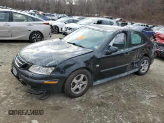 2004 Saab 9-3 Linear with VIN YS3FB45S041051318, listed as a Copart auction lot 77111794 with 0 mi miles and Salvage Title. Bid and sale history available at carsss.com. Image 1.