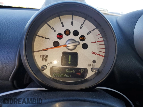 2011 MINI Countryman S with VIN WMWZC5C57BWL53481, listed as a Copart auction lot 46855785 with 99,849 mi miles and Salvage Title. Bid and sale history available at DreamBid. Image 9.