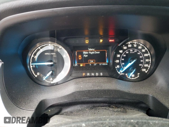 2021 Ford Ranger XL with VIN 1FTER4EH3MLD35372, listed as a Copart auction lot 75498204 with 87,186 mi miles and Salvage Title. Bid and sale history available at DreamBid. Image 9.