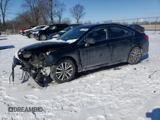 2019 Subaru Legacy with VIN 4S3BNAB68K3029958, listed as a Copart auction lot 46089265 with 56,621 mi miles and Salvage Title. Bid and sale history available at carsss.com. Image 1.