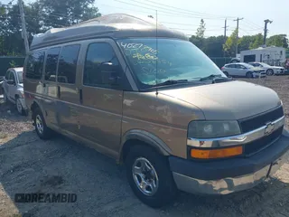 2003 Chevrolet Express Cargo YF7 Upfitter with VIN 1GBFH15T031172897, listed as a IAAI auction lot 40272905 with Not provided miles and . Bid and sale history available at DreamBid. Image 1.