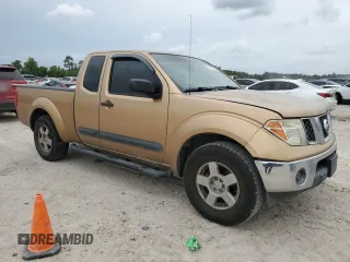 2005 Nissan Frontier SE with VIN 1N6AD06U05C402400, listed as a Copart auction lot 55028935 with 121,827 mi miles and Salvage title. Bid and sale history available at DreamBid. Image 4.