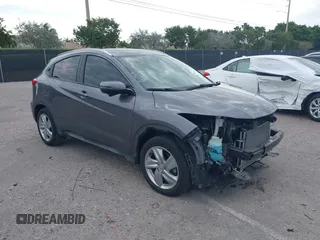 2019 Honda HR-V EX with VIN 3CZRU5H56KM728523, listed as a IAAI auction lot 41810573 with 55,095 mi miles. Bid and sale history available at carsss.com. Image 1.