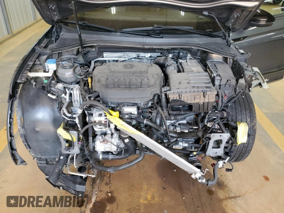 2023 Volkswagen Tiguan SE R-Line Black with VIN 3VV8B7AX6PM101974, listed as a Copart auction lot 60465795 with 29,464 mi miles and Salvage title. Bid and sale history available at DreamBid. Image 12.