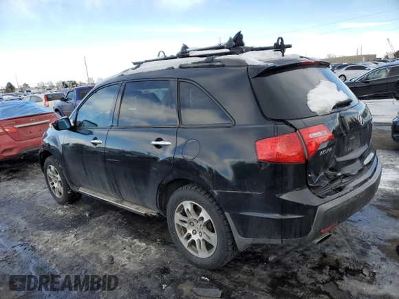 2008 Acura MDX Tech Pkg with VIN 2HNYD28328H532921, listed as a Copart auction lot 41893715 with 189,592 mi miles and Salvage Title. Bid and sale history available at carsss.com. Image 2.