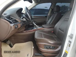 2012 BMW X5 50i with VIN 5UXZV8C57CL425425, listed as a Copart auction lot 55846475 with 70,960 mi miles and Salvage title. Bid and sale history available at DreamBid. Image 7.
