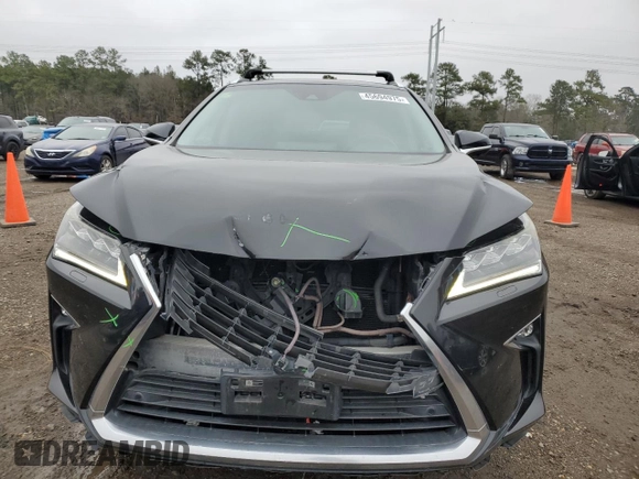2017 Lexus RX with VIN 2T2BGMCA9HC015366, listed as a Copart auction lot 45694975 with 63,187 mi miles and Salvage Title. Bid and sale history available at carsss.com. Image 5.