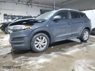 2020 Hyundai Tucson Value with VIN KM8J3CA4XLU163763, listed as a Copart auction lot 83841054 with 59,019 mi miles and Salvage Title. Bid and sale history available at carsss.com. Image 1.