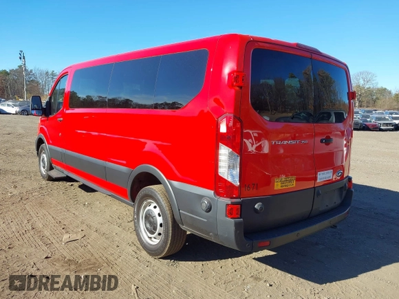 2020 Ford Transit Passenger XL with VIN 1FBAX2Y82LKB00491, listed as a IAAI auction lot 40889517 with 25,430 mi miles and . Bid and sale history available at DreamBid. Image 3.