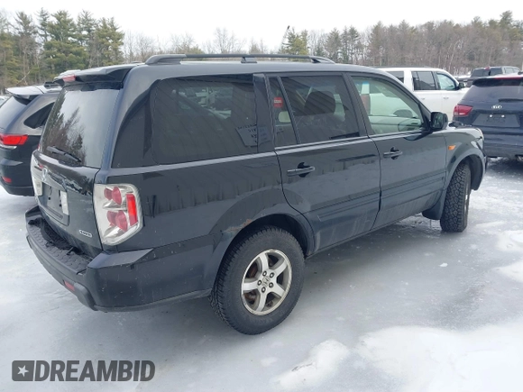 2008 Honda Pilot EX-L with VIN 5FNYF18588B050066, listed as a IAAI auction lot 41649007 with 172,018 mi miles. Bid and sale history available at carsss.com. Image 4.