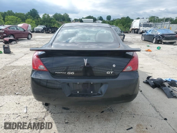 2007 Pontiac G6 GT with VIN 1G2ZH18N974113829, listed as a Copart auction lot 57428785 with Not provided miles and Salvage title. Bid and sale history available at DreamBid. Image 6.
