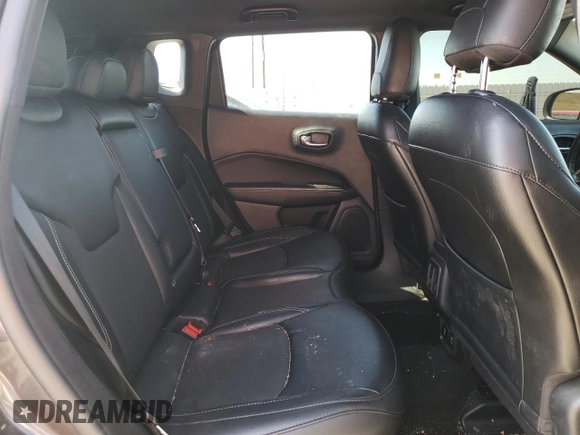 2021 Jeep Compass 80th Anniversary with VIN 3C4NJDEB1MT550319, listed as a Copart auction lot 52038445 with 28,461 mi miles and Salvage title. Bid and sale history available at DreamBid. Image 11.