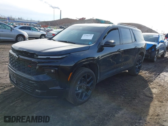 2024 Chevrolet Traverse AWD RS z VIN 1GNEVLKS1RJ208152, wystawiony jako IAAI lot #41586512 z przebiegiem 2 019 mil mil oraz . Historia ofert i sprzedaży dostępna na DreamBid. Obrazek 17.