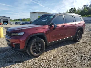 2024 Jeep Grand Cherokee Limited z VIN 1C4RJKBG8R8586598, wystawiony jako Copart lot #54183065 z przebiegiem 4 962 mil mil oraz Szkoda całkowita • Salvage title. Historia ofert i sprzedaży dostępna na DreamBid. Obrazek 1.