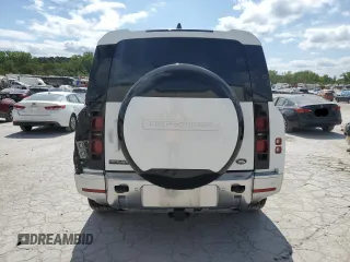 2023 Land Rover Defender с VIN SALEVFEU4P2217208, выставлен на аукционе Copart как лот 71833904 с пробегом Не указан миль и Списание • Salvage title. История ставок и продаж доступна на DreamBid. Изображение 6.