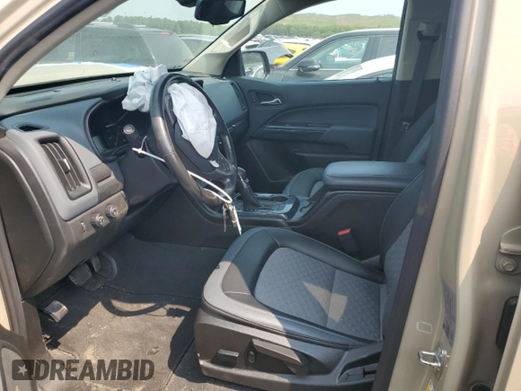 2022 Chevrolet Colorado 4WD Z71 with VIN 1GCGTDEN8N1330603, listed as a Copart auction lot 59000715 with 48,529 mi miles and Salvage title. Bid and sale history available at DreamBid. Image 7.