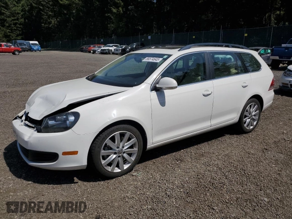 2012 Volkswagen Jetta TDI with VIN 3VWPL7AJ3CM639963, listed as a Copart auction lot 56574645 with 54,633 mi miles and Salvage title. Bid and sale history available at DreamBid. Image 1.