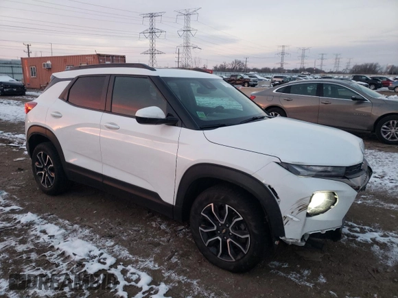 2021 Chevrolet TrailBlazer ACTIV with VIN KL79MSSL5MB138414, listed as a Copart auction lot 78276453 with 122,324 mi miles and . Bid and sale history available at DreamBid. Image 4.