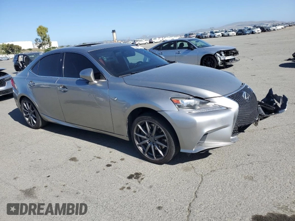 2016 Lexus IS 200t with VIN JTHBA1D23G5020035, listed as a Copart auction lot 55495915 with 118,816 mi miles and Salvage title. Bid and sale history available at DreamBid. Image 4.