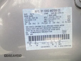 2021 Ford Explorer XLT with VIN 1FMSK8DH1MGB41704, listed as a Copart auction lot 52749455 with 88,524 mi miles and Salvage Title. Bid and sale history available at carsss.com. Image 10.
