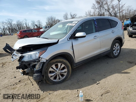 2014 Honda CR-V EX with VIN 2HKRM4H59EH657912, listed as a Copart auction lot 46370465 with 125,460 mi miles and Salvage Title. Bid and sale history available at carsss.com. Image 1.