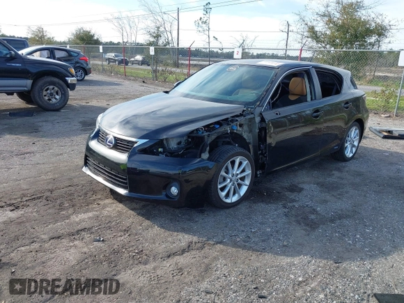 2011 Lexus CT 200h with VIN JTHKD5BH7B2040000, listed as a IAAI auction lot 41808004 with 130,006 mi miles and . Bid and sale history available at carsss.com. Image 17.